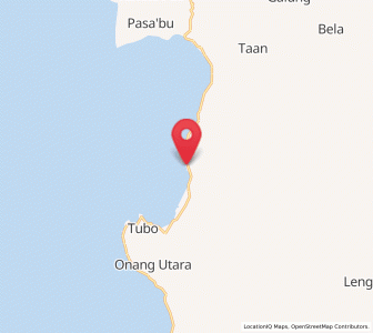 Map of Malunda, West Sulawesi