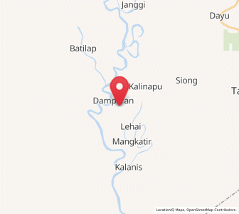 Peta Mengkalip, Kalimantan Tengah