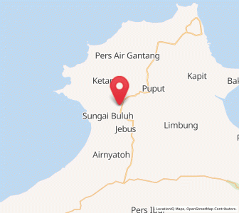 Map of Mislak, Bangka–Belitung Islands