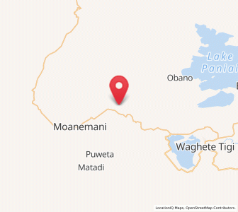 Map of Moanemani, Central Papua