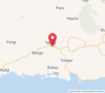 Map of Molobulahe, Gorontalo