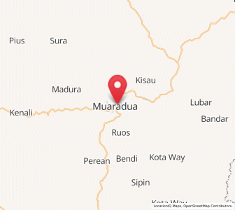 Peta Muara Dua, Sumatera Selatan