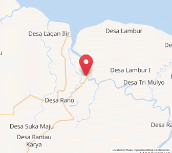 Peta Muara Sabak, Jambi