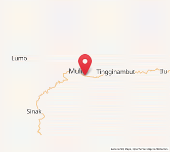 Map of Mulia, Central Papua