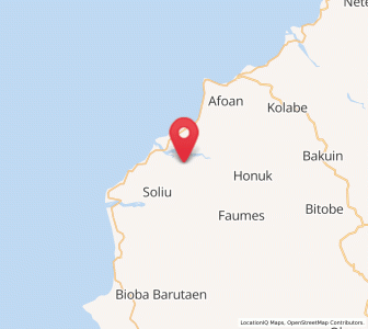 Map of Naisano Dua, East Nusa Tenggara