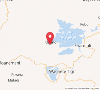 Map of Obano, Central Papua