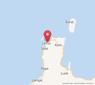 Map of Ogotua, Central Sulawesi