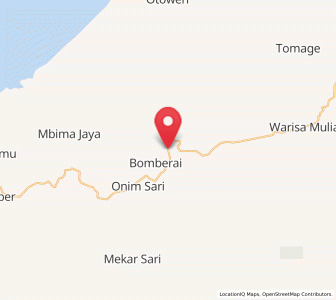 Peta Onimsari, Papua Barat