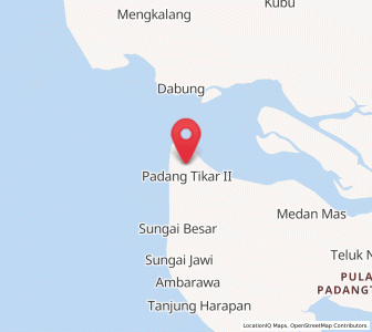 Peta Padangtikar, Kalimantan Barat