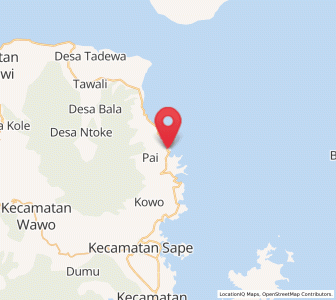 Peta Pai, Nusa Tenggara Barat