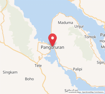 Peta Panguruan, Sumatera Utara