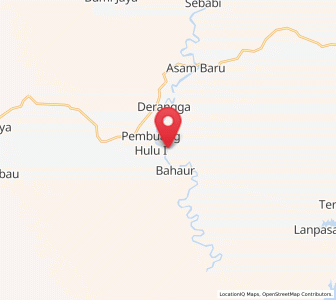 Map of Pembuanghulu, Central Kalimantan