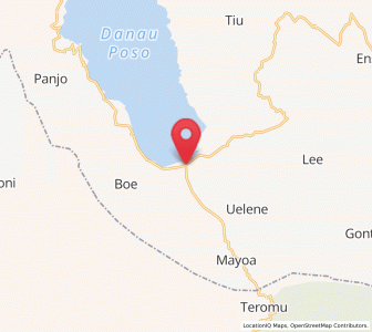 Map of Pendolo, Central Sulawesi