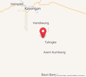 Map of Petakbehandang, Central Kalimantan