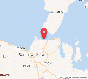 Map of Pototano, West Nusa Tenggara
