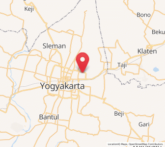 Map of Pugeran Maguwoharjo, Yogyakarta