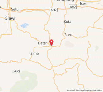 Map of Randudongkal, Central Java