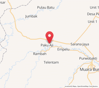Map of Rantauambacang, Jambi