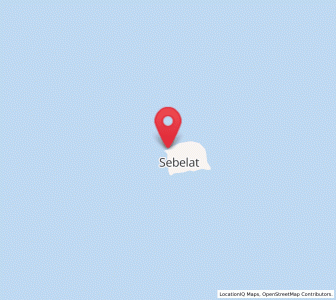 Map of Sabang Barat, Riau Islands