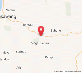 Peta Samalantan, Kalimantan Barat
