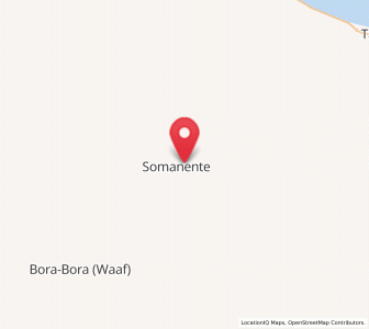 Map of Samanente, Papua