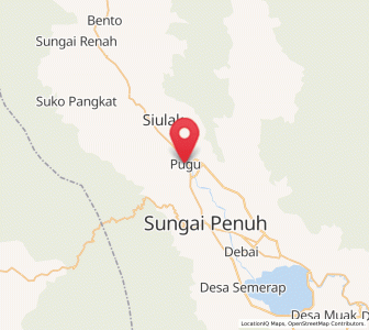 Map of Semurup, Jambi