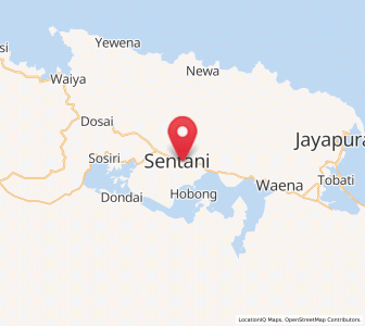 Peta Sentani, Papua