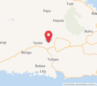 Map of Sidomulyo, Gorontalo