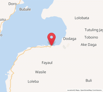 Map of Subaim, North Maluku