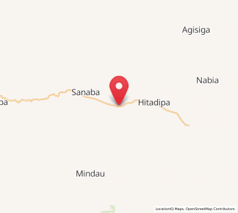 Map of Sugapa, Central Papua