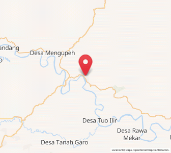 Map of Sungai Bengkal, Jambi