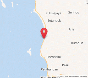 Map of Sungaiduri, West Kalimantan