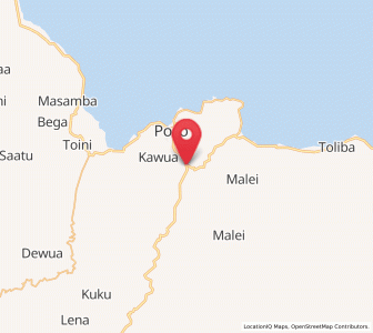 Map of Tagolu, Central Sulawesi