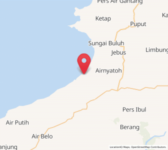 Map of Teritip, Bangka–Belitung Islands