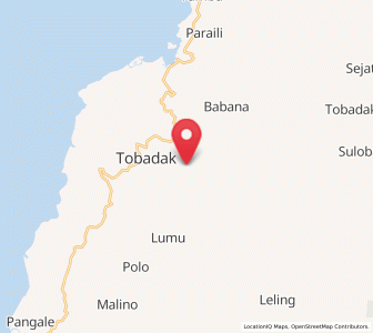 Map of Tabodak, West Sulawesi