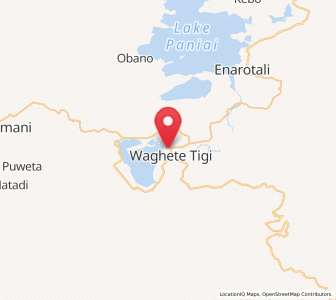 Map of Waghete, Central Papua