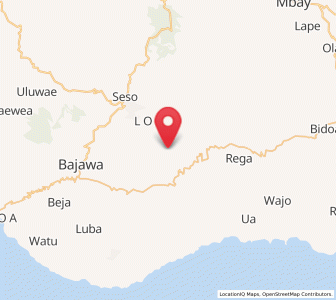 Map of Zepe, East Nusa Tenggara