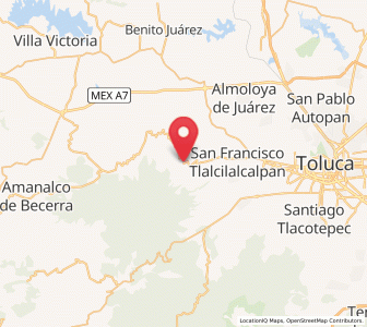 Map of El Curtidor, México
