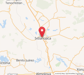 Map of Ixtlahuaca de Rayón, México