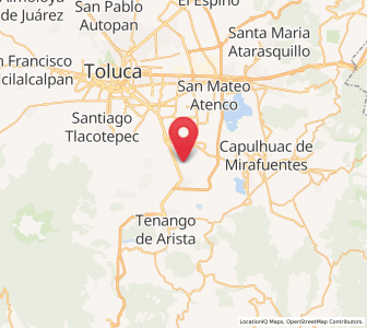 Map of La Concepción Coatipac (La Conchita), México