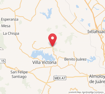 Map of San Marcos de la Loma, México