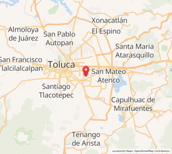 Map of San Salvador Tizatlalli, México