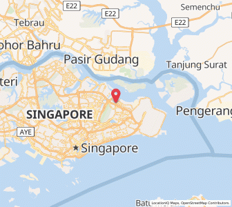 Peta Kampong Pasir Ris, East Region