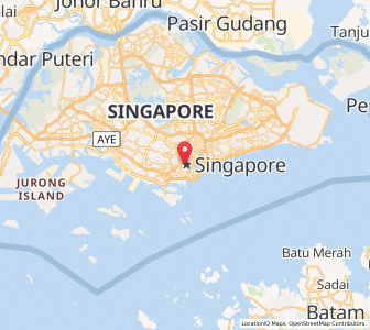 Map of Singapore, 