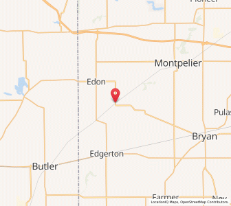 Map of Blakeslee, Ohio