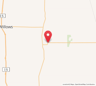 Map of Butte City, California