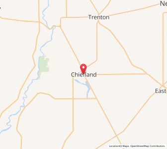 Map of Chiefland, Florida