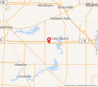 Map of Diamond, Ohio