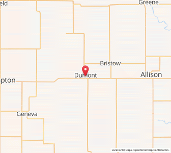 Map of Dumont, Iowa