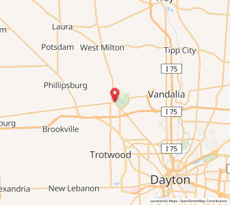 Map of Englewood, Ohio